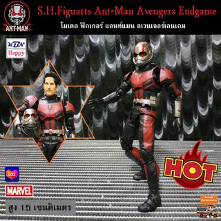 S.H.Figuarts Ant-Man Avengers Endgame โมเดล ฟิกเกอร์ แอนท์แมน อเวนเจอร์เอนเกม มาเวล Avengers MARVEL