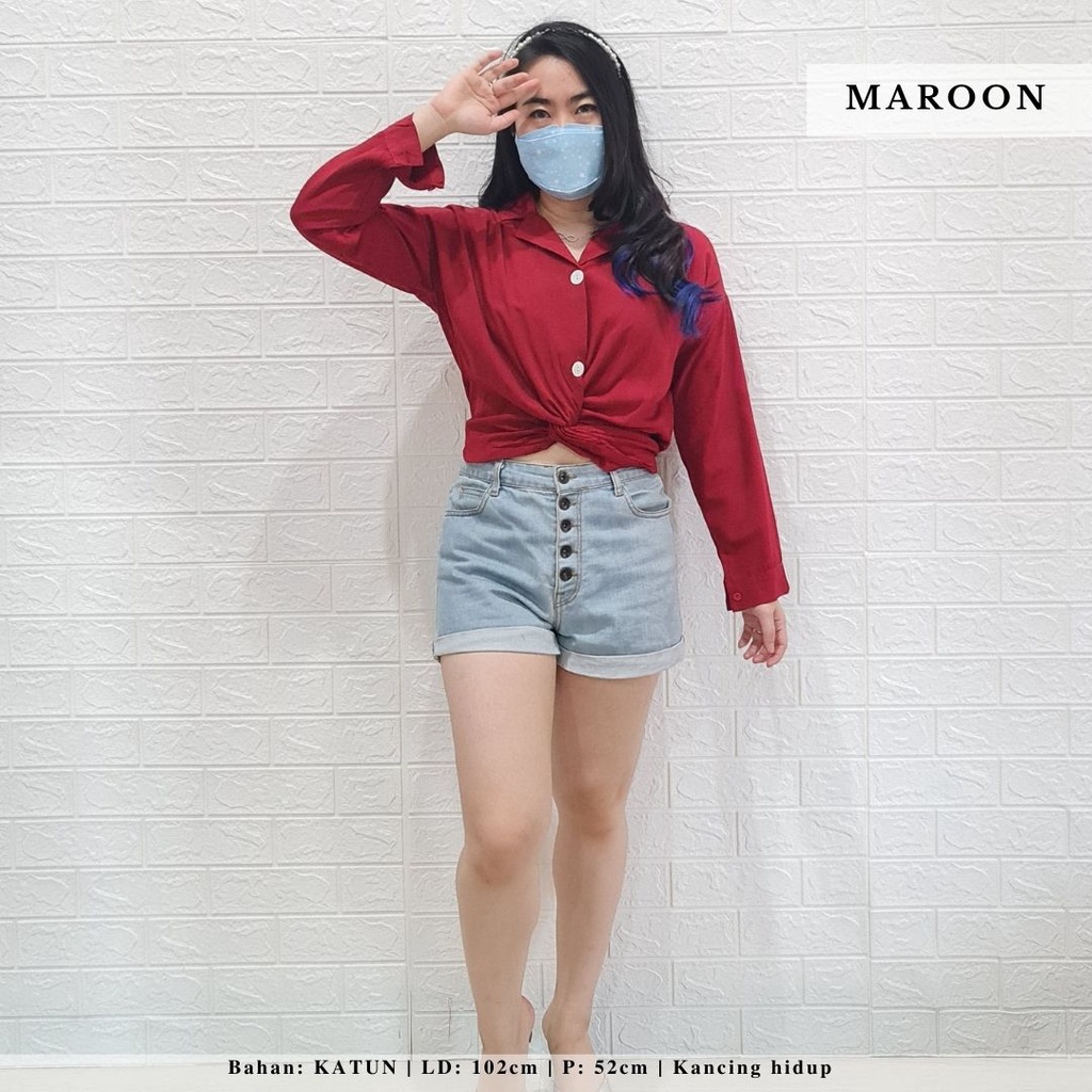 4193 เสื้อน้ํากระดุมแซลลี่