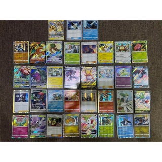 การ์ดโปเกม่อน Pokemon Card Pokémon คละแบบ ฟลอยทุกใบจำนวน 35 ใบ