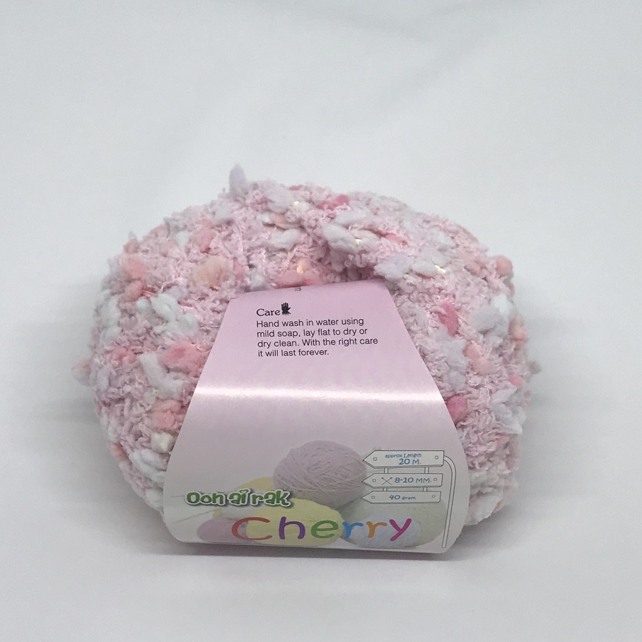 โล๊ะสต็อค ไหมอุ่นไอรัก Cherryยาว20m หนัก40 กรัม - รูปที่ 4