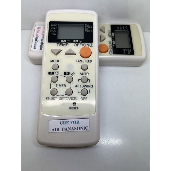 รีโมทแอร์ PANASONIC(แอร์เนชันแนล)สินค้ามีพร้อมส่งตลอด ส่งทุกวันรีโมทเดิมหน้าตาแบบนี้ จะใช้แทนกันได้ใส่ถ่านกดได้เลย