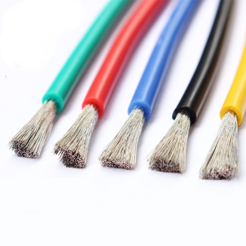 สายเคเบิลซิลิโคนนิ่ม ยาว 2 เมตร 12AWG 14AWG 16AWG 18AWG 26AWG