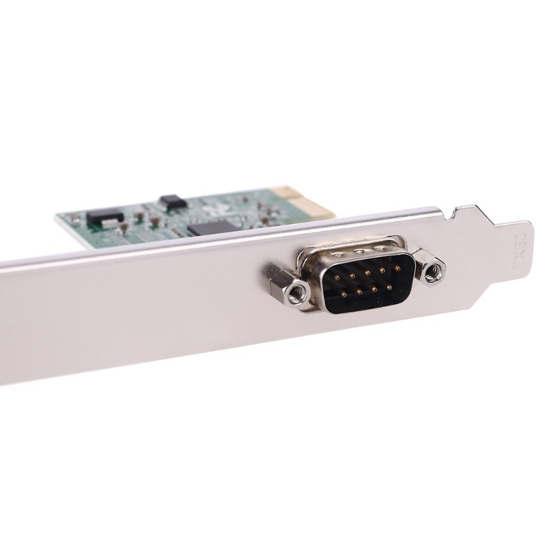 Kok* Pcie To Db9 Rs232 Serial Port Pci Riser Card 99100 1S ชิปเซ็ต ...