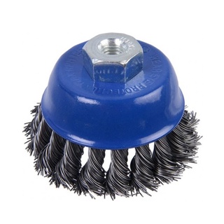 แปรงลวดรูปถ้วย SUMO รุ่น ถักเปีย ขนาด 3 นิ้ว แปรงขัดอเนกประสงค์ SUMO Cup Wire Brush, Braid Model, Size 3 Inch