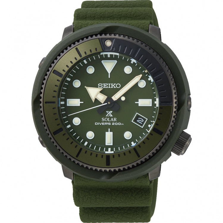 Karnvera Shop นาฬิกาข้อมือผู้ชาย Seiko Prospex Solar Diver's SNE561P1 200M Men's Watch