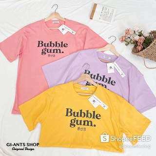 เสื้อยืดคอกลมBubble &amp;um.