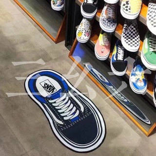 พรมปูพื้น ลาย VANS สไตล์คลาสสิก สําหรับตกแต่งบ้าน