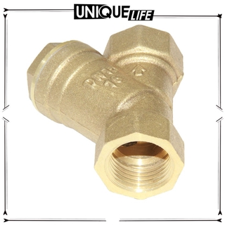 Brass Filter Valve Y Type Strainer Valve Hose Tube Connector