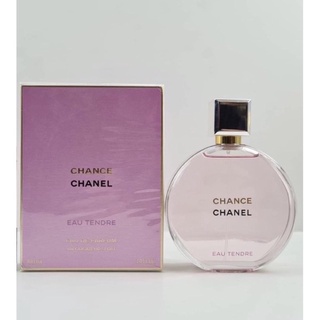 【ของแท้ 💯% 】⚡️ส่งฟรี 🚚 น้ำหอม  Chanel Chance  Eau Tendre EDP 100 ml. *กล่องขาย*