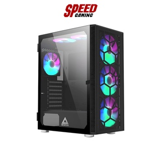 MONTECH CASE X3 GLASS FAN RGB*5 BLACK