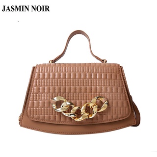 Jasmin NOIR กระเป๋าถือ ทรงสี่เหลี่ยม พิมพ์ลายดอกไม้ ขนาดเล็ก แฟชั่นสําหรับผู้หญิง