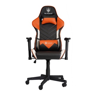 SB Design Square Rockwood Gaming chair เก้าอี้เกมมิ่ง R7911 X4C สีดำ/ส้ม (69x67x127-137 ซม.)