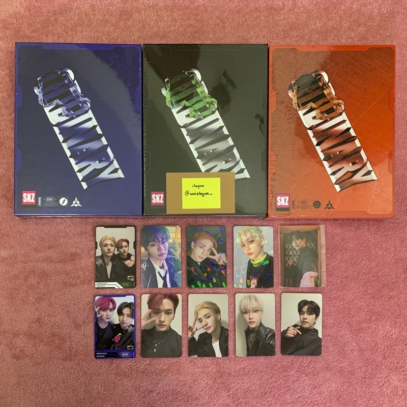 [อ่าน bio]ODINARY Stray Kids Album/Photocard Lee Know Hyunjin Han Felix Seungmin