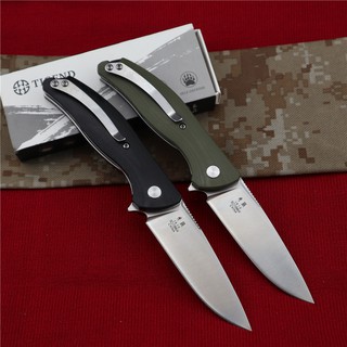 มีดพับ (pocket knife) มีดสนาม มีดพก TIGEND 1801 เหล็ก 5Cr15Mov ball bearing