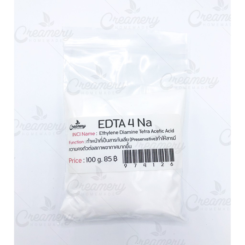 EDTA 4NA อีดีทีเอ 4 เอ็นเอ | 100 กรัม