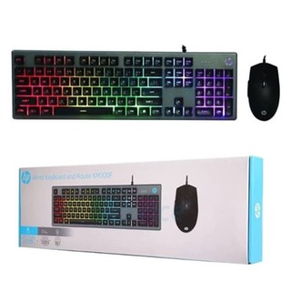 Mouse&amp;Keyboard Set Combo (2in1) USB HP (KM300F) Black