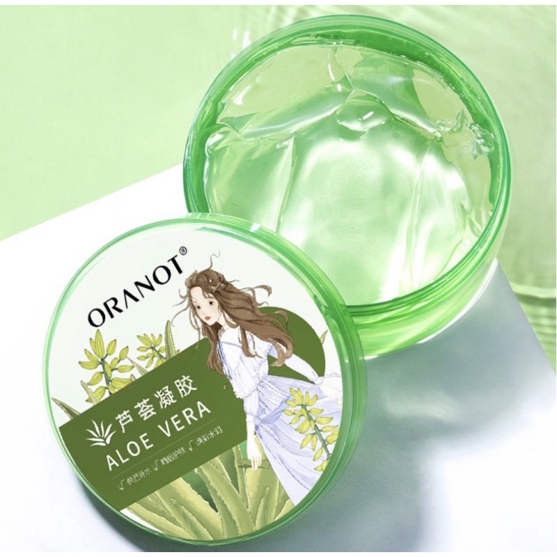 ใหม่ ORANOT Aloe Vera Soothing Gel 99%