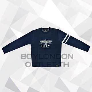 Boy London Sweater รหัส B94KT2001U  สี NAVY ไม่มีฮู๊ด**