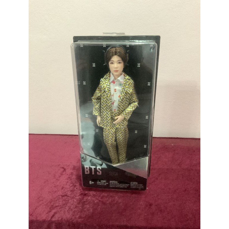 **กล่อง​ไม่​สวย*​*​ bts mattel suga doll ตุ๊กตา​ บังทัน ซูก้า