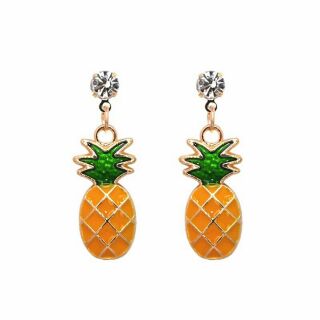 ต่างหู สับปะรด🍍Pineapple Earrings