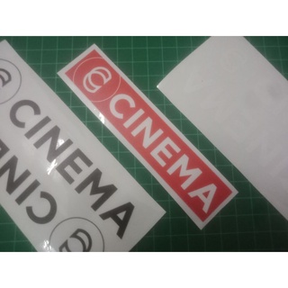 สติกเกอร์ใส พิมพ์ลาย BMX Cinema คละแบบ สําหรับติดตกแต่ง