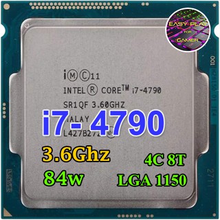 ⚡️CPU Intel Core i7-4790 4คอ 8เทรด 84W LGA 1150 ฟรีซิลิโคน1ซอง i7 4790