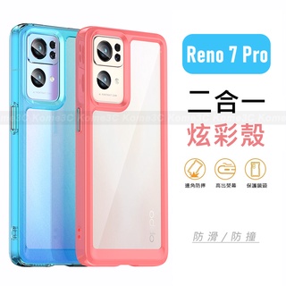 Oppo Reno 7 Reno7 Pro 5G อะคริลิคใส เคสป้องกัน เคสโทรศัพท์แข็ง เคสกันกระแทก