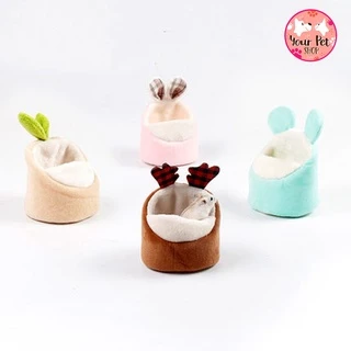 ที่นอนสัตว์เล็ก ที่นอนหนู ที่นอนกระรอก 10x11.5cm ที่นอนนุ่มนิ่ม ที่นอนแฮมเตอร์ Small Pet Bed