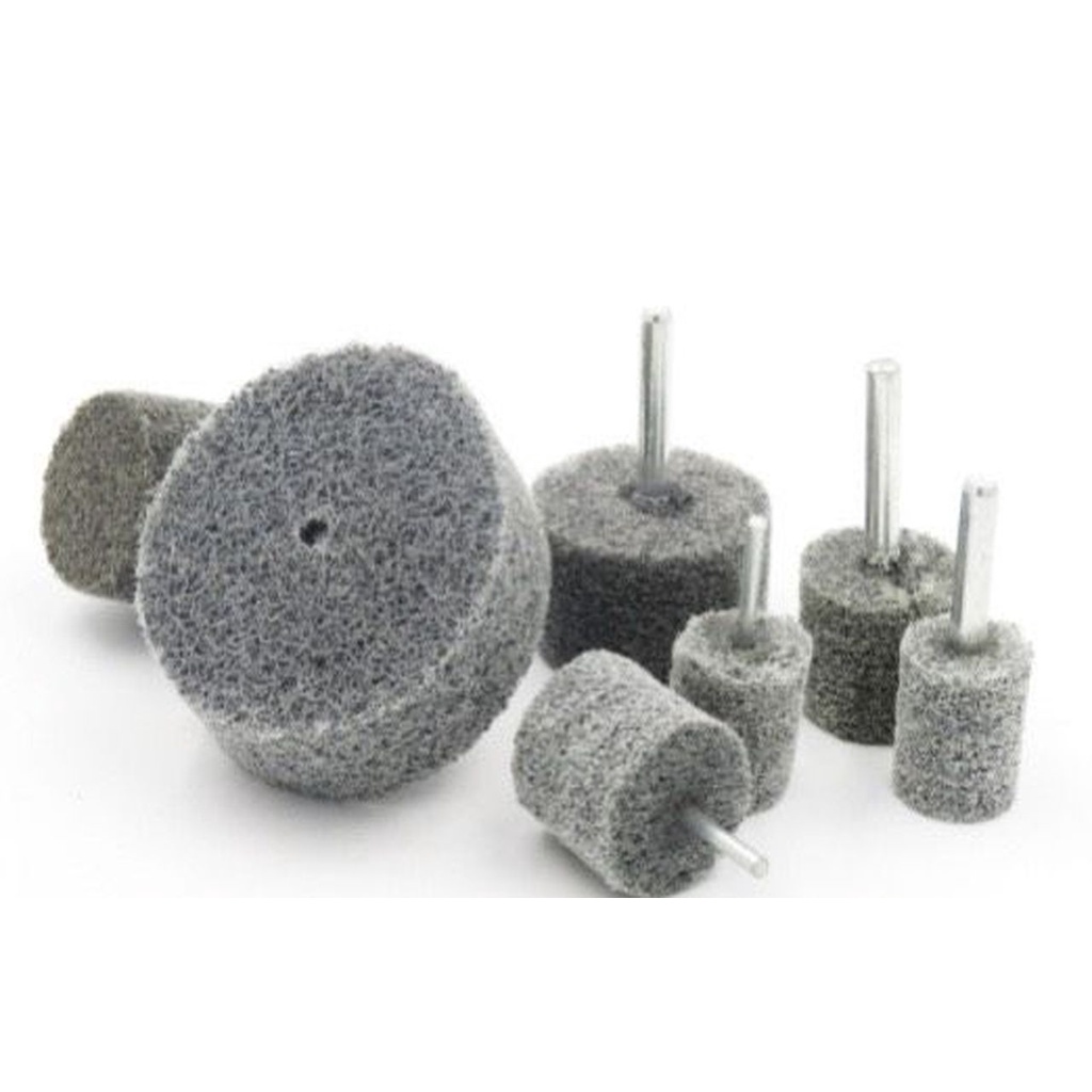 PKMTools เซ็ต 2 ชิ้น ลูกขัดสก็อตไบร์ท แกน 6 mm20x25x6 , 25x25x6 , 60x25x6