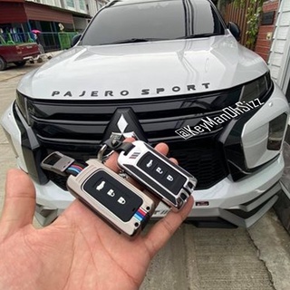 เคสโลหะรีโมทรถมิตซูบิชิ Mitsubishi Pajero Full Package 2021 Smart Key แบบ 2 และ 3 ปุ่ม วัสดุคุณภาพด้วย Alloy