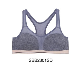 เสื้อชั้นใน Sabina บราสปอร์ต ออกกำลังกาย รุ่น SBN SPORT รหัส SBB2301SD สีเทาเข้ม