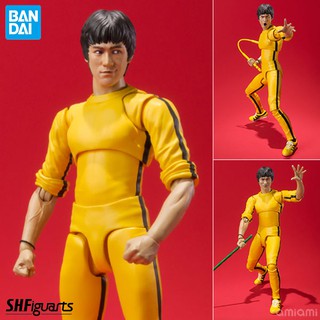 Model Figma งานแท้ Bandai Bruce Lee บรูซ ลี Game Of Death ไอ้หนุ่มซินตึ๊ง ตำนานนักสู้สะท้านโลก Yellow Track Suit