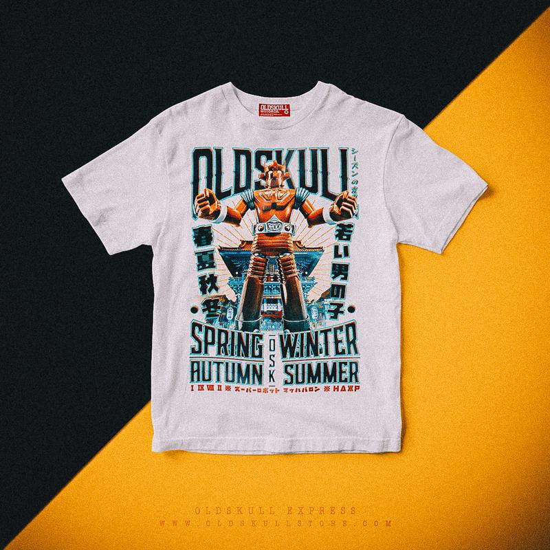 เสื้อยืด Oldskull Express HD No.131 (MR.ROBOT OS)