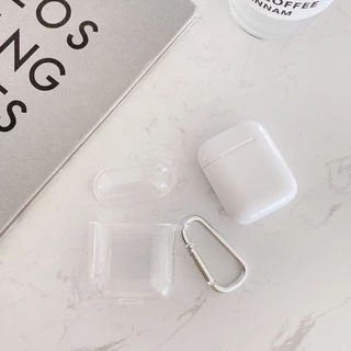 เคสหูฟังคริสตัลสำหรับ Compatible for AirPods 1/2/3/4 Pro ซิลิโคนใสฝาครอบป้องกัน