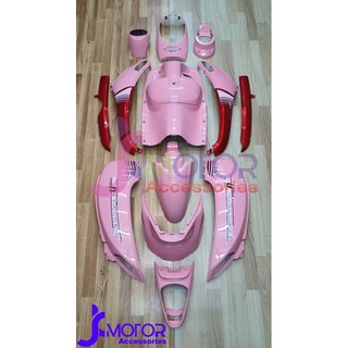 16ชิ้น ชุดสี SCOOPYI/2012 สี ชมพูมิ้น(Pastel)​ - แดงแก้ว
