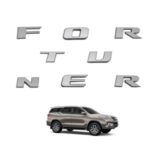 Logo Fortuner สีเทา ของแท้ ห้าง ศูนย์