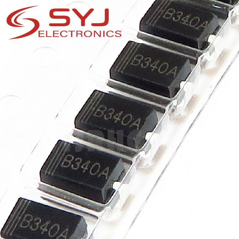 B340A-E3-61T 3A ไดโอด B340A-E3/61T 40V Sma Do-214Ac 50 ชิ้น/เซ็ต ta