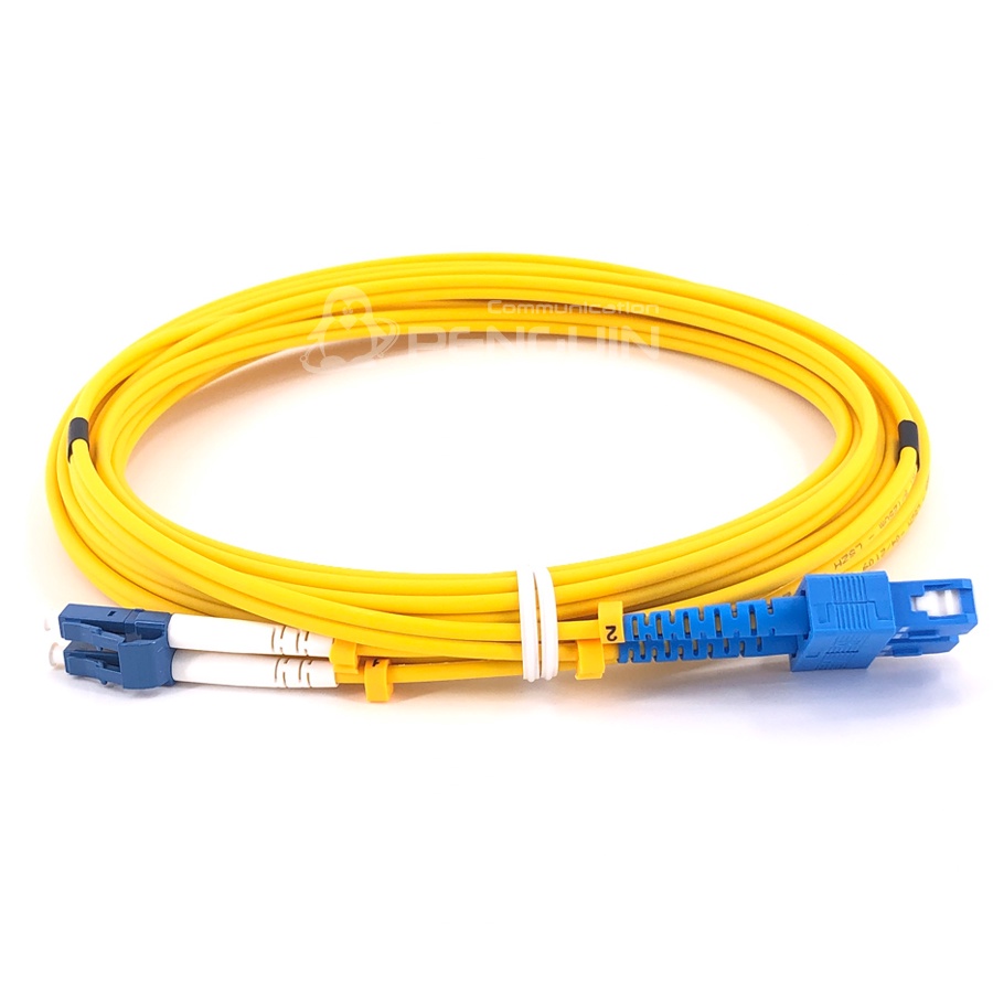 Patch Cord SC-LC (UPC) Duplex | Single-mode (เลือกความยาว)
