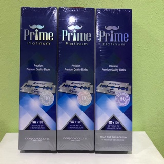 DORCO Prime Platinum(ใบมีดโกน กล่องฟ้า)