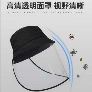 Germ proof cap หมวกกันฝุ่นกันเชื้อโรคร้าย เลนส์ใส