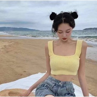 ครอปไหมพรมคอยู หลายสี พร้อมส่ง น่ารักมากกกก