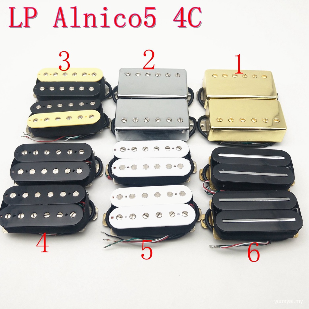 อุปกรณ์เสริมกีตาร์ไฟฟ้า Gibson Pickup Alnico Humbucker 4C โครเมี่ยม 1 ชุด