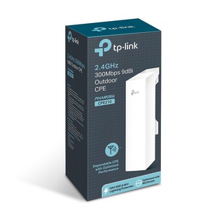 Antena Exterior TP-Link CPE210 2.4GHz 300Mbps 9dBi