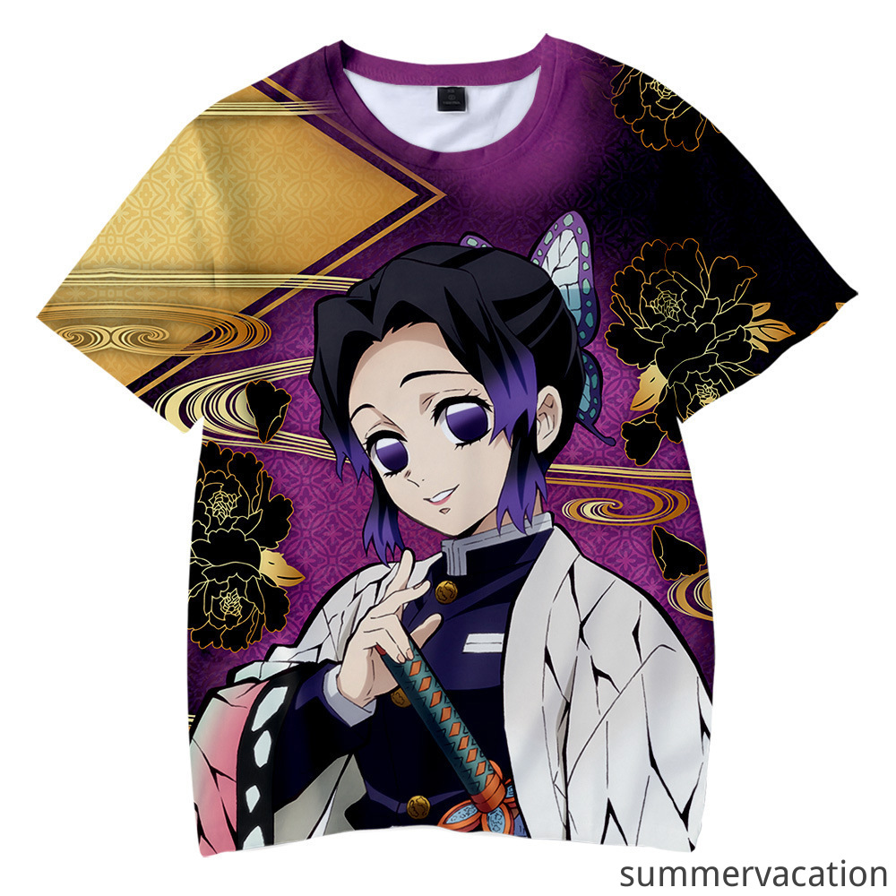 เส อค เส อในเด ก เส อย ดเข าร ป Blouse Family Set Kids Demon Slayer Kimetsu No Yaiba Japanese Cartoon Unisex Couple Set Baby Boy Girl T Shirt Round Neck Short Sleeve 3d Digital Print Size 100 160 ราคาท ด ท ส ด