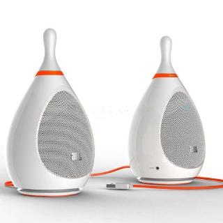 JBL Bowling Computer Bluetooth Multimedia Speaker 1 Pair - White #1