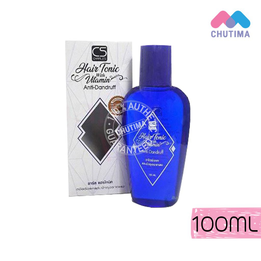ชาร์ล ซุปเปอร์ โค๊ต แฮร์โทนิค Charles Super Coat Hair Tonic Anti-Dandruff