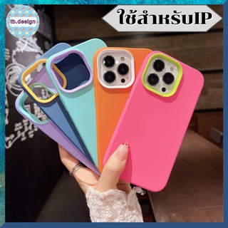 -พร้อมส่งในไทย-เคสซิลิโคน เคสประกบสีพื้นมาใหม่  TPU นิ่ม ใช้สำหรับIPทุกรุ่น #028