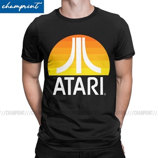 เสื้อยืด คอกลม พิมพ์ลาย Atari Arcade Enthusiasts Atari Games สําหรับผู้ชาย