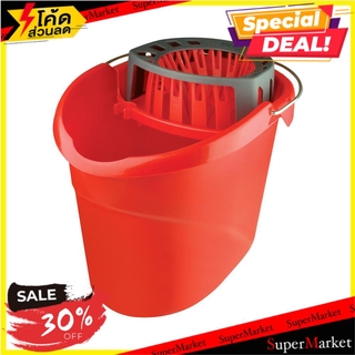 ✨HOT Item✨ ถังบิดม็อบซูเปอร์โมชิโอ VILEDA SQUEEZE BUCKET SUPER MOCIO VILEDA ไม้ม็อบและอุปกรณ์