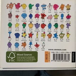 MR.MEN ปกอ่อนเล่มเล็ก ชุดที่ 1 เล่ม 1-10